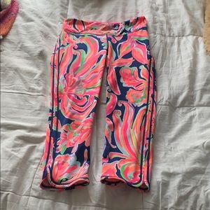 Lily Pulitzer Cropped Patterned Leggings